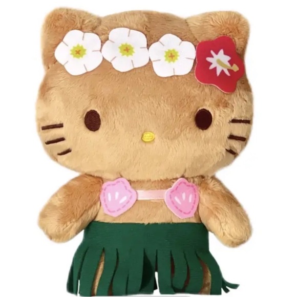 Hello Kitty Toys Hello Kitty Hawaiian Plush Hawaiian Hello Kitty